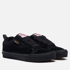 Мужские кеды Vans Knu Skool, цвет чёрный