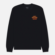 Мужской лонгслив Vans Bouya Classic, цвет чёрный