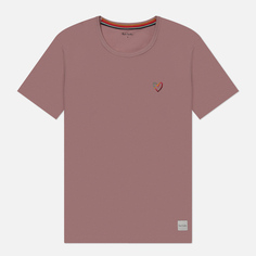 Женская футболка Paul Smith Swirl Heart, цвет розовый