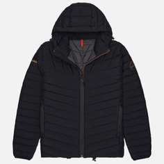 Мужской пуховик Napapijri Lapaz Hooded Puffer, цвет чёрный