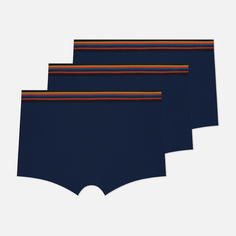 Комплект мужских трусов Paul Smith Artist Stripe Low-Rise Boxer 3-Pack, цвет синий