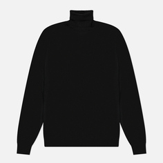 Мужской свитер Hackett High Neck Merino Wool, цвет чёрный