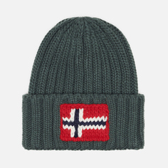 Шапка Napapijri Semiury Basic, цвет оливковый