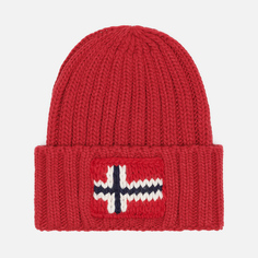 Шапка Napapijri Semiury Basic, цвет красный