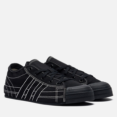 Кеды Y-3 Nizza Low, цвет чёрный