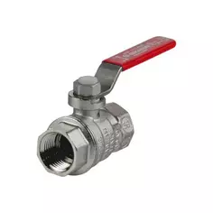 Кран шаровой прямой Giacomini FF DN15 PN35 1/2" ВР латунь ручка рычаг