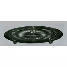 Мыльница Swensa Clap SWG-2702-GRN-04 стекло цвет зеленый