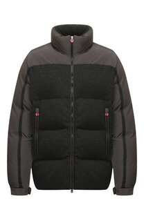 Комбинированный пуховик Kiton