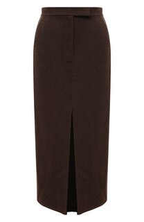 Юбка из шерсти и кашемира MUST