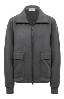 Хлопковая толстовка Brunello Cucinelli