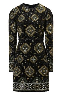 Платье с отделкой пайетками Giambattista Valli