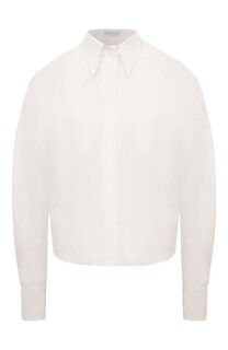 Хлопковая рубашка Brunello Cucinelli