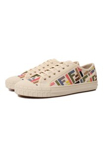 Текстильные кеды Domino Fendi