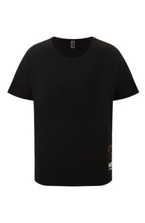 Хлопковая футболка Moschino