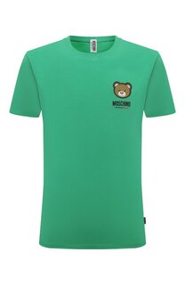 Хлопковая футболка Moschino