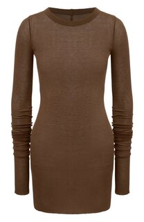Лонгслив из вискозы и шелка Rick Owens