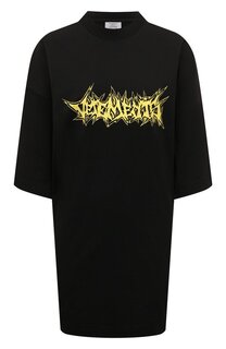 Хлопковая футболка VETEMENTS