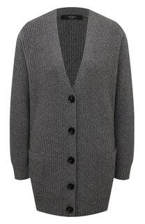Кардиган из шерсти и вискозы Weekend Max Mara