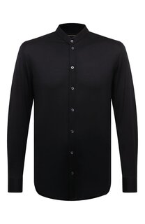 Хлопковая рубашка Emporio Armani
