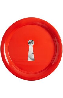 Поднос круглый Serratura Fornasetti