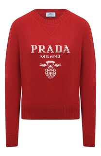 Свитер из шерсти и кашемира Prada