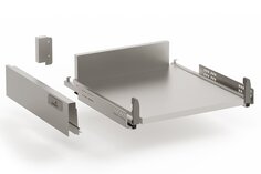 Выдвижной ящик низкий шкафас push to open полного выдвижения Hettich InnoTech