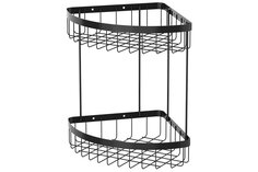 Полка угловая 2-ярусная Hoff Anuta