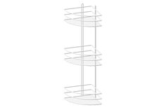 Полка угловая 3-ярусная Hoff