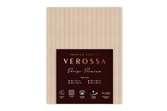 Простыня Verossa Stripe Premium Bronze