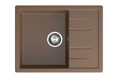 Мойка врезная с крылом GRANFEST Quadro