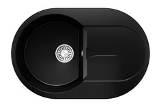 Мойка врезная с крылом POLYGRAN Atol-760