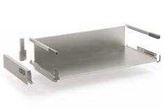 Выдвижной ящик высокий шкафа с push to open полного выдвижения Hettich InnoTech
