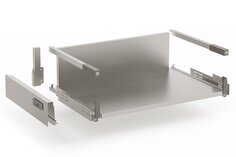 Выдвижной ящик высокий шкафа напольного с доводчиком полного выдвижения Hettich InnoTech