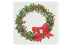 Салфетки трёхслойные HOFF Wreath with a bow