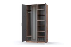 Шкаф 3-дверный Hoff Оскар Маренго