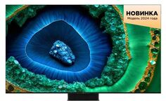 Телевизор TCL 65C855 QLED 65" черный 4K Ultra HD 120Hz DVB-T DVB-T2 DVB-C DVB-S DVB-S2 USB WiFi Smart TV