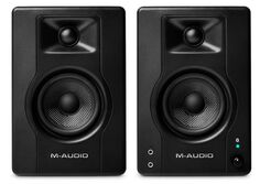 Акустическая система M-Audio BX3 BT (пара) BX3PAIRBTXEU (активный+пассивный), 2-х полосные, 25 Вт, 88-22000 Гц, 3,5"+1" 2x1/4" линейный вход, 2xRCA ли
