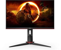 Монитор 23,8" AOC Gaming 24G2SP 1920x1080 LED, 16:9, IPS, 300cd, 1000:1, 4ms, 178/178, HDMI VGA, DP, 165Hz, Has, Piv, VESA, black/red