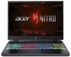 Ноутбук Acer Nitro AN16-42-R0RF NH.QSLCD.004 Ryzen 7 8845HS/16GB/1TB SSD/RTX4070 8GB/16" IPS WQXGA/WiFi/BT/cam/noOS/black