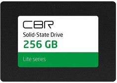 Накопитель SSD 2.5 CBR SSD-256GB-2.5-LT22 Lite, SM2259XT, 256GB, SATA 6Gb/s, 3D TLC NAND, 550/520MB/s, TBW 128