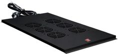 Вентиляторный модуль NTSS NTSS-FAN6/1000-BL 6 элементов потолочный без термостата для напольных шкафов с глубиной 1000мм RAL9005