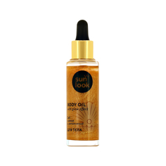 Масло для тела SUN LOOK бронзирующее с золотистой пылью 50 мл