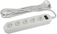 Сетевой фильтр ЭРА USF-5es-3m-W USF-5es-3m-W