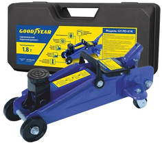 Домкрат Goodyear GY-PD-01K, подкатной, гидравлический, 1,8 т (GY000902) GY-PD-01K, подкатной, гидравлический, 1,8 т (GY000902)