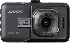 Автомобильный видеорегистратор Digma FreeDrive 118 Black FreeDrive 118 Black