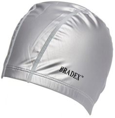 Шапочка для плавания Bradex SF 0368 серая SF 0368 серая