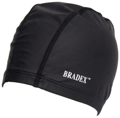 Шапочка для плавания Bradex SF 0366 черная SF 0366 черная