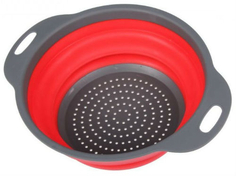 Дуршлаг Bradex TK 0349 складной, круглый, 2,4 л, красный TK 0349 складной, круглый, 2,4 л, красный