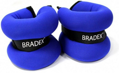 Утяжелители Bradex SF 0103 "Геракл Экстра", 2х1,5 кг SF 0103 "Геракл Экстра", 2х1,5 кг