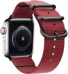 Ремешок TFN Canvas Band для Apple Watch 38/40мм, винный красный (TFN-WA-AWCB40C04) Canvas Band для Apple Watch 38/40мм, винный красный (TFN-WA-AWCB40C04)